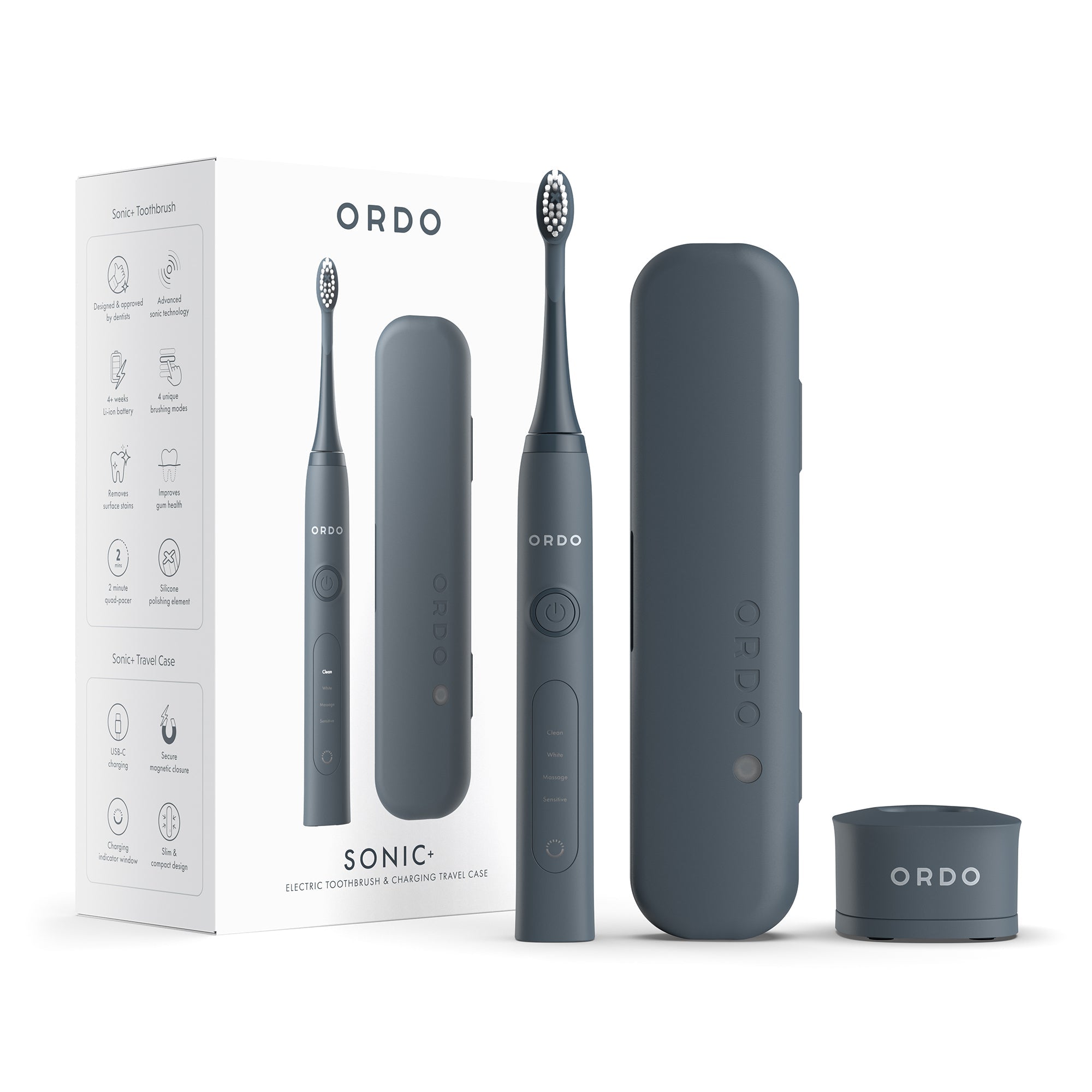 ORDO Sonic+ with Charging Travel Case